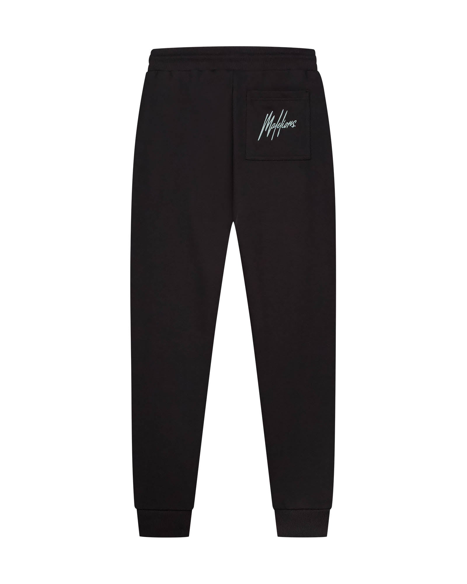 Malelions Men Basic Sweatpants | Black/Green