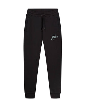 Malelions Men Basic Sweatpants | Black/Green