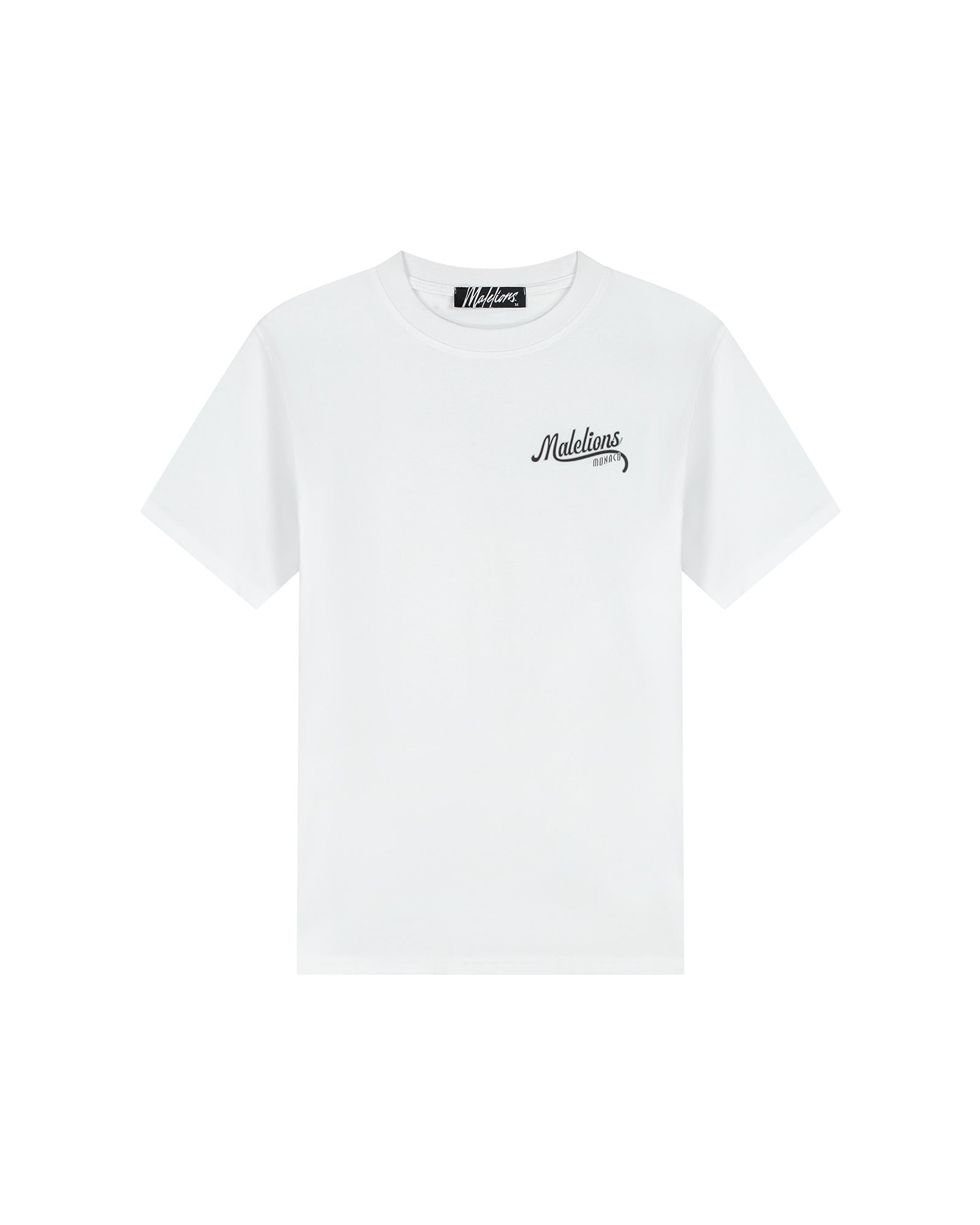 Malelions Men Casino T-Shirt | White