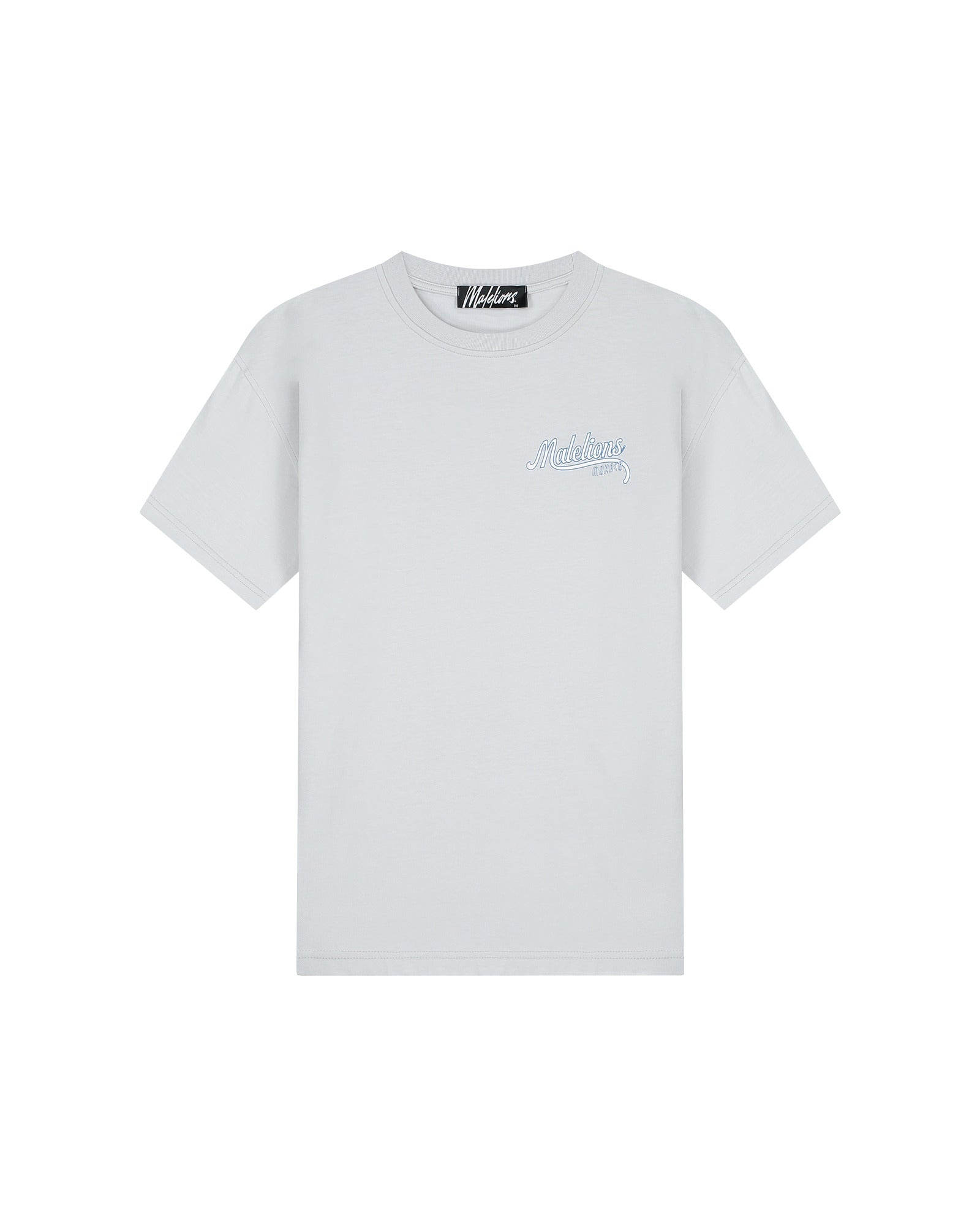 Malelions Men Casino T-Shirt | Ocean Grey
