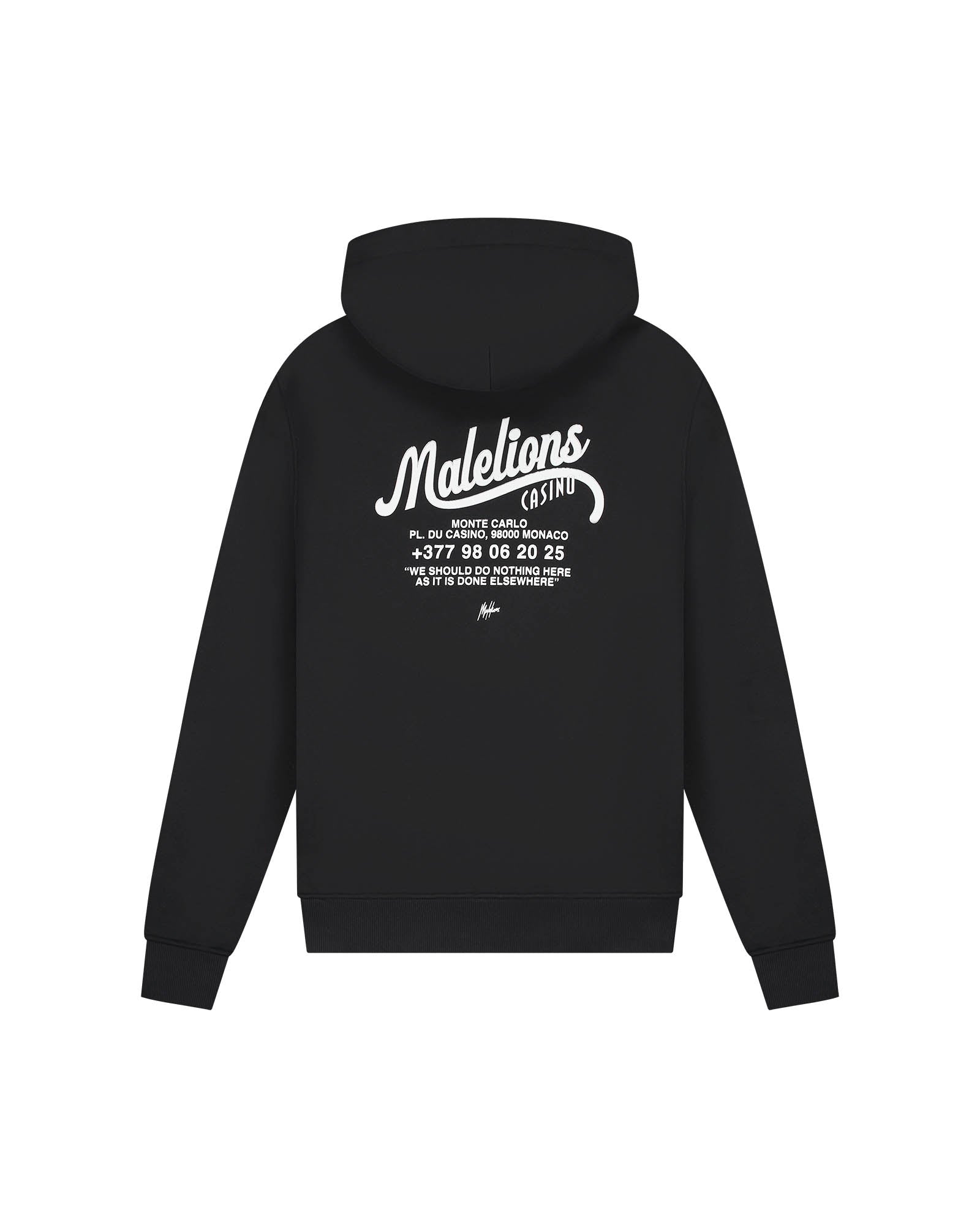 Malelions Men Casino Hoodie | Black