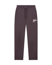 Malelions Herren-Jogginghose mit Kettenstich-Logo | Mulchbraun