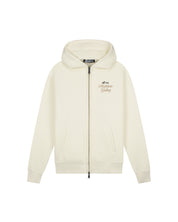 Malelions Men Gallery Zip Hoodie | Off-White