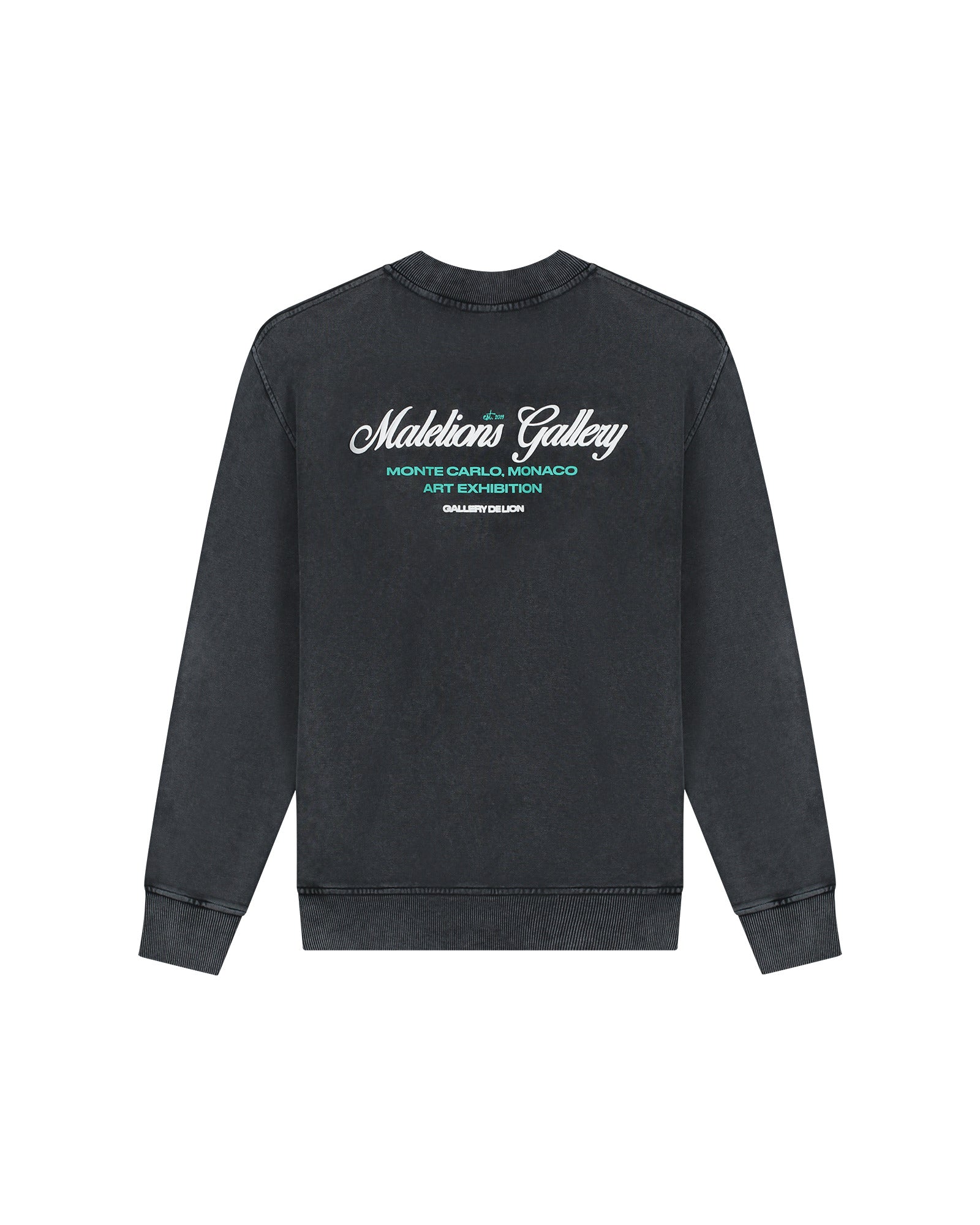 Malelions Herrenpullover aus der Galerie | Acid-Wash-Waschung