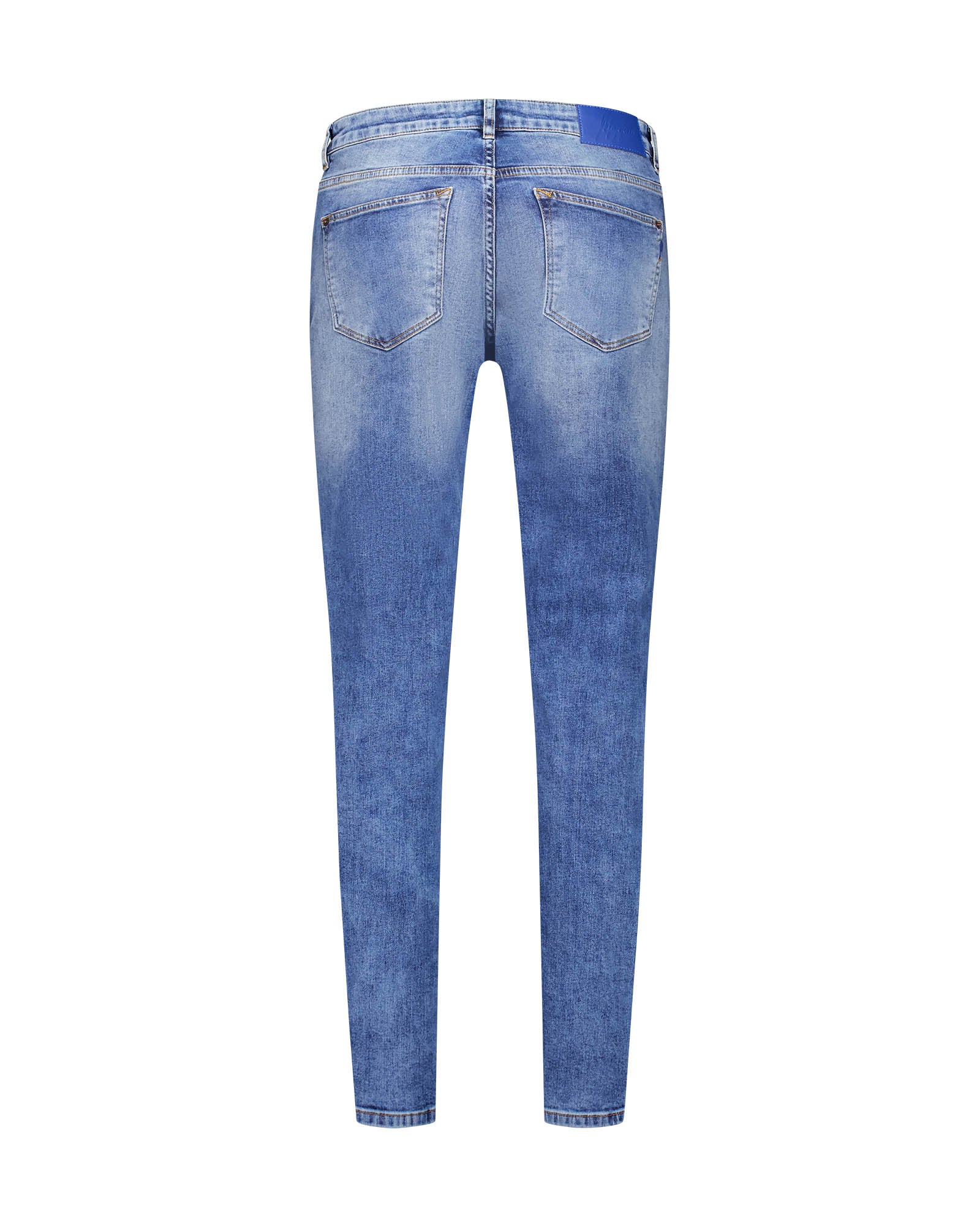 Malelions Men Tapered Jeans | Mid Blue