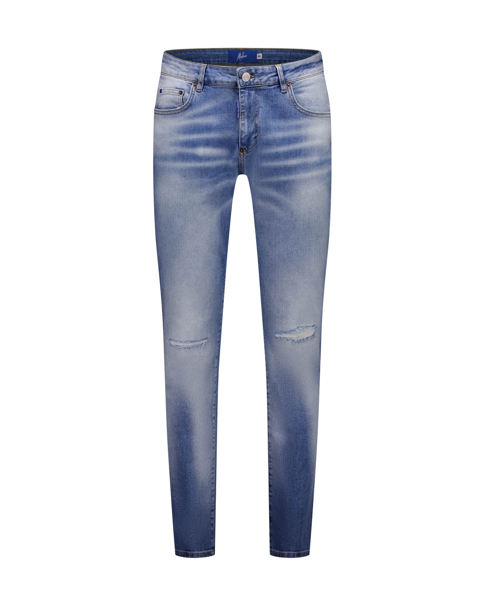 Malelions Men Tapered Jeans | Light Blue