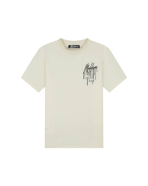 Malelions Men Painter T-Shirt | Off-White
