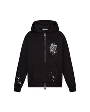 Malelions Men Painter Zip Hoodie | Black