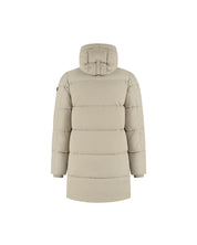 Malelions Men Mid Length Puffer Jacket | Sand