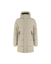 Malelions Men Mid Length Puffer Jacket | Sand