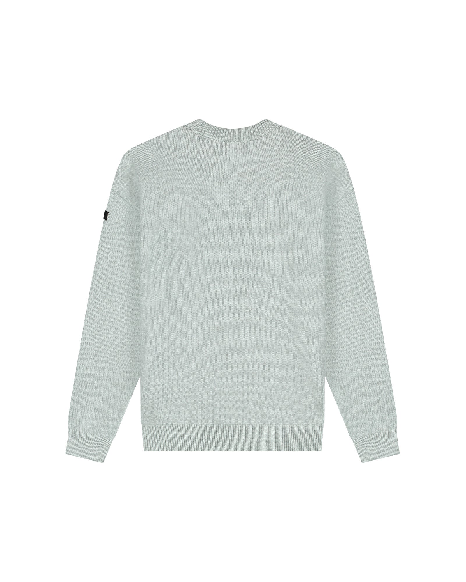 Malelions Herren Oversize-Strickpullover | Ozeangrau