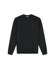 Malelions Herren Oversize-Strickpullover mit charakteristischem Muster | Schwarz