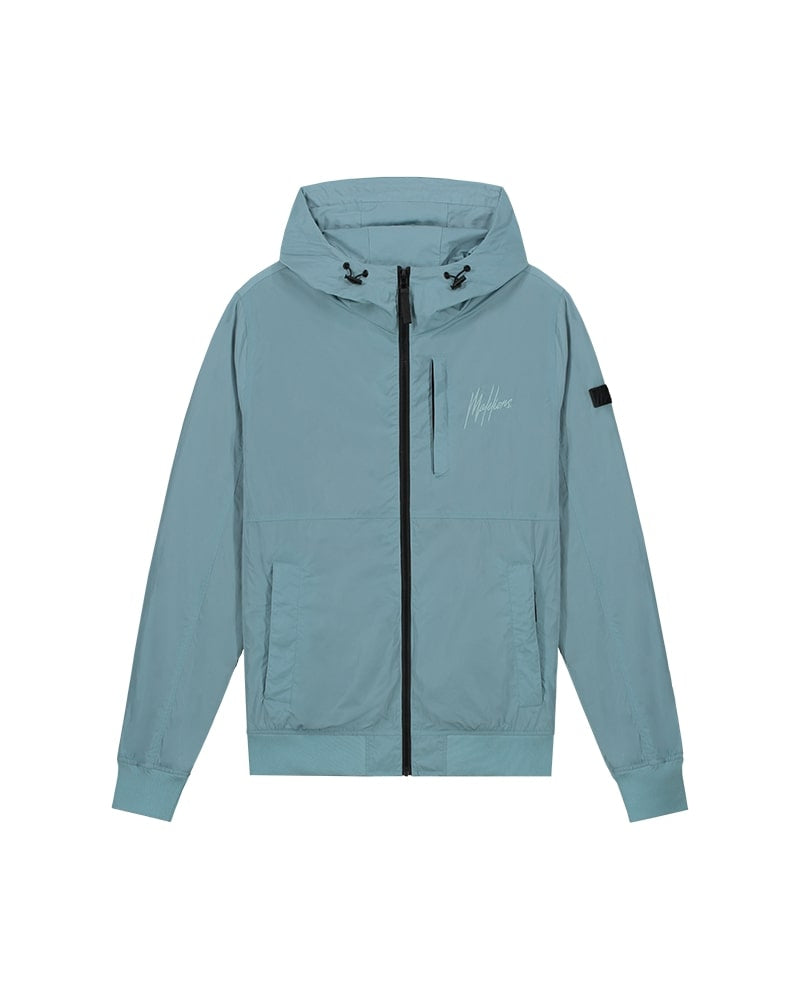  Malelions Men Crinkle Jacket | Light Blue