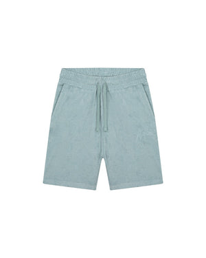 Malelions Men Signature Towelling Shorts | Light Blue