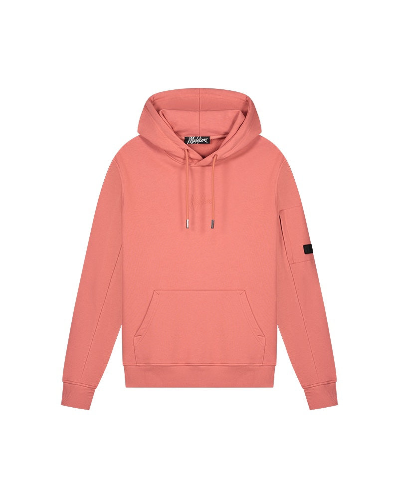 Malelions Men Cargo Hoodie Coral Malelions