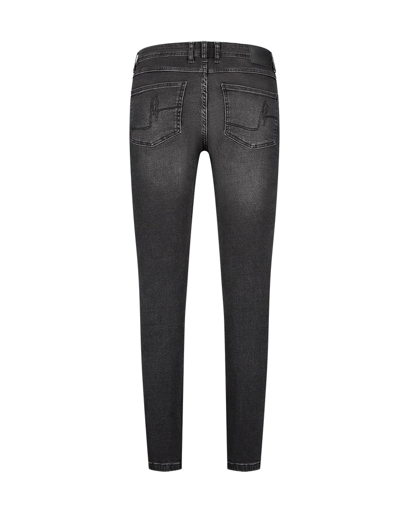  Malelions Men Destroyed Jeans | Dark Grey