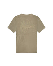 Malelions Men Signature Towelling T-Shirt | Dry Sage