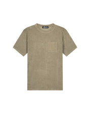 Malelions Men Signature Towelling T-Shirt | Dry Sage