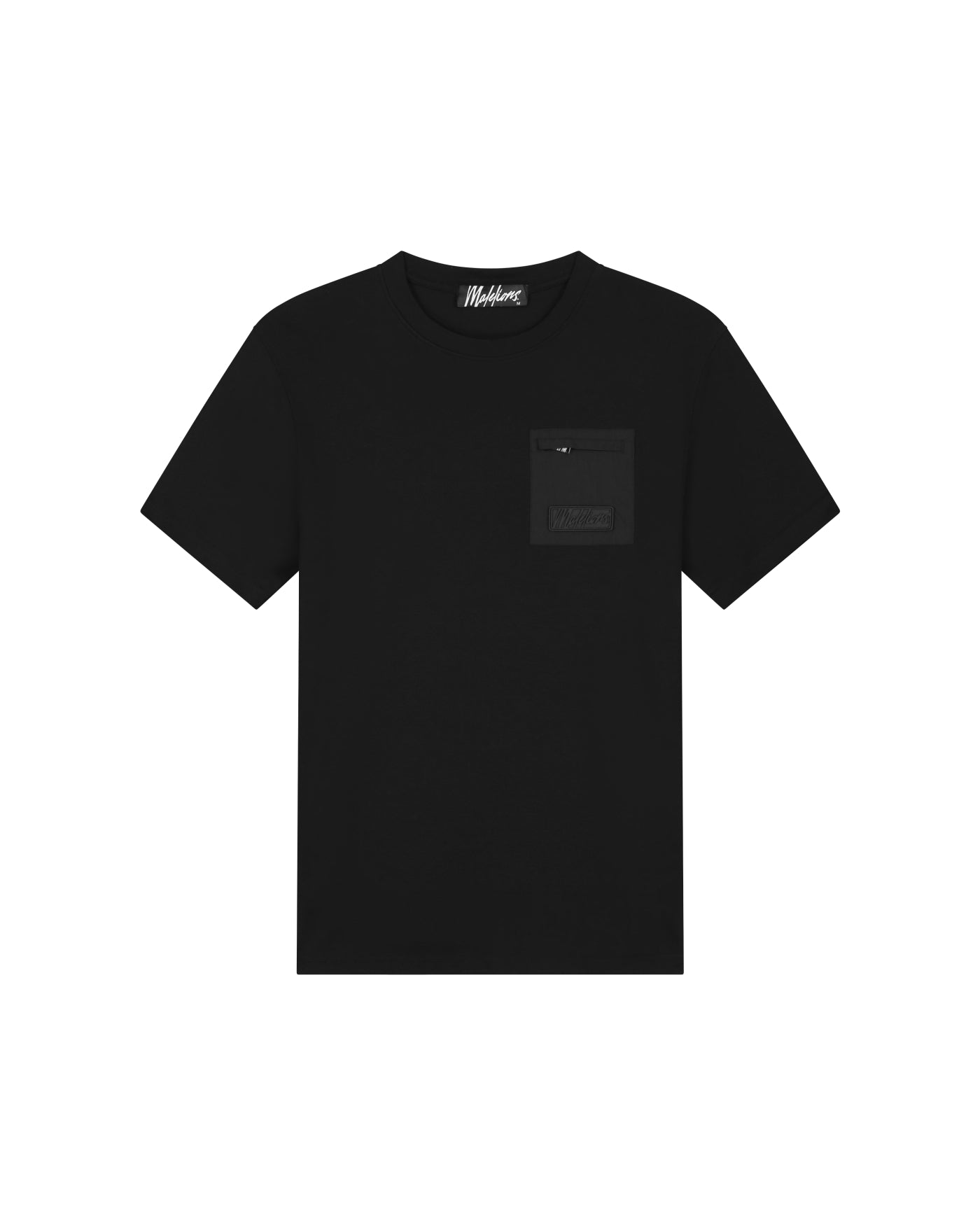 Malelions Men Pocket T-Shirt | Black