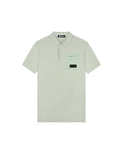 Malelions Men Pocket Polo | Pale Aqua