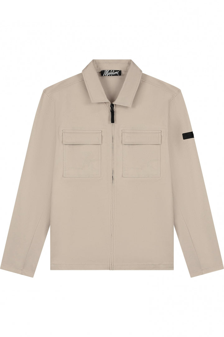 MM3-AW24-03_336_Malelions_Men_Cotton_Zip_Overshirt_Taupe_Front.jpg