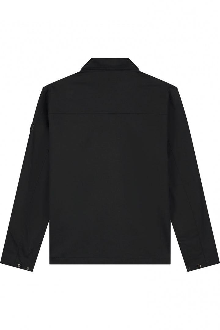 MM3-AW24-03_900_Malelions_Men_Cotton_Zip_Overshirt_Black_Back.jpg