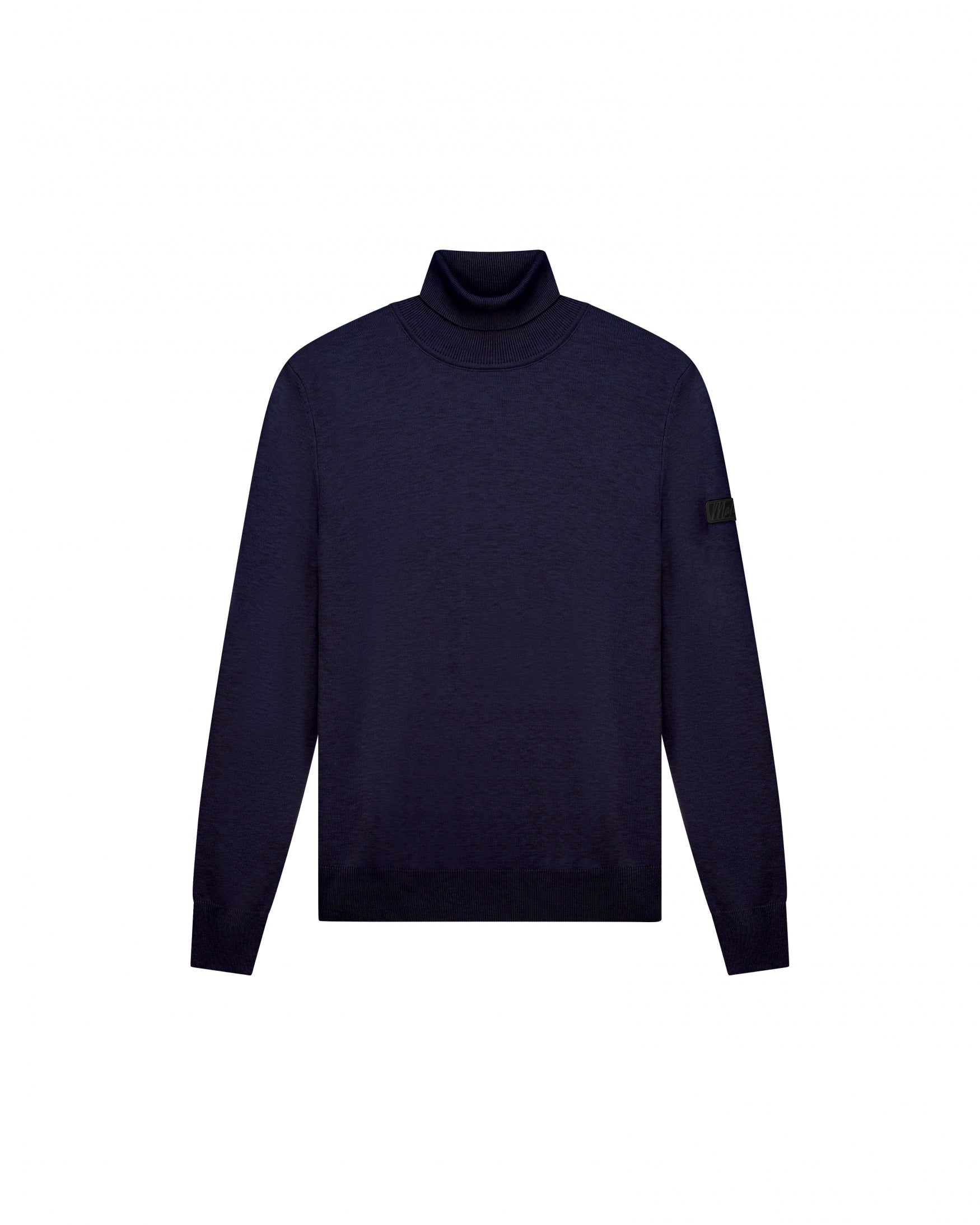  Malelions Men Knitted Turtleneck | Navy