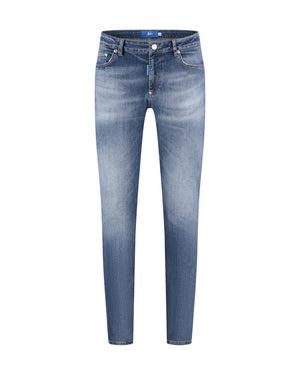 Malelions Men Slim Regular Clean Wash Denim | Blue