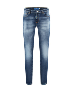 Malelions Men Slim Regular Jeans | Dark Blue