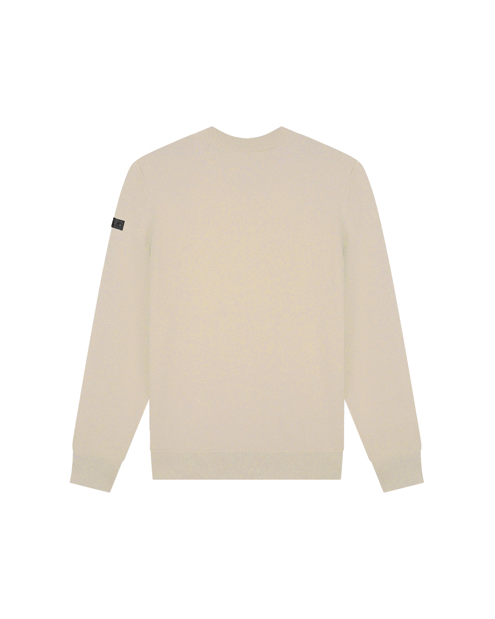 Malelions Men Knitted Crewneck | Light Taupe
