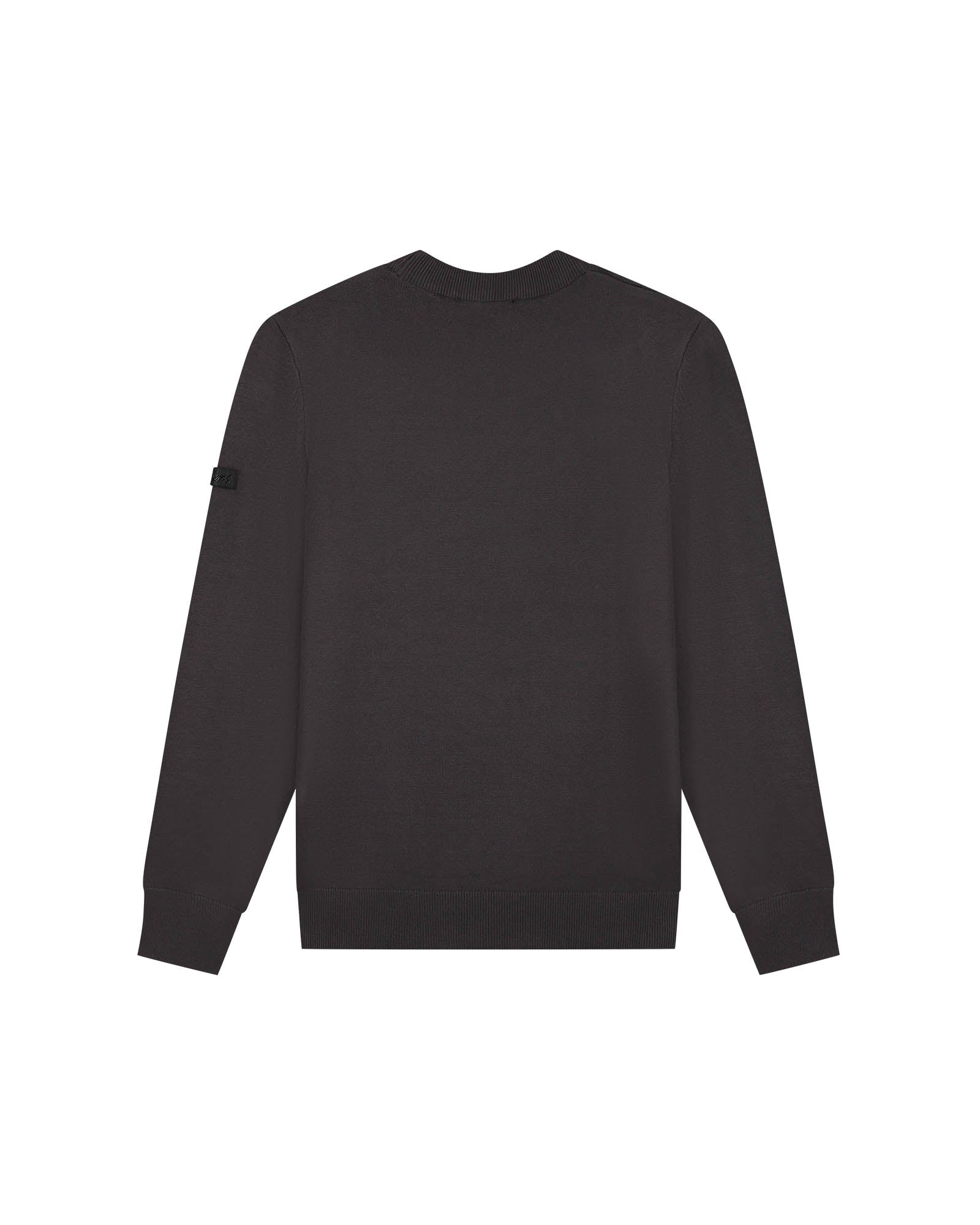 Malelions Men Knitted Crewneck | Mulch Brown