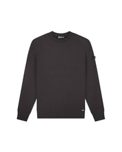 Malelions Men Knitted Crewneck | Mulch Brown