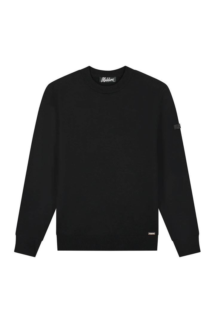 MM3-AW25-05_900_Malelions_Men_Knitted_Crewneck_Black_Front_282938ba-0df4-4e8d-839b-ecc1e3e0ad95.jpg
