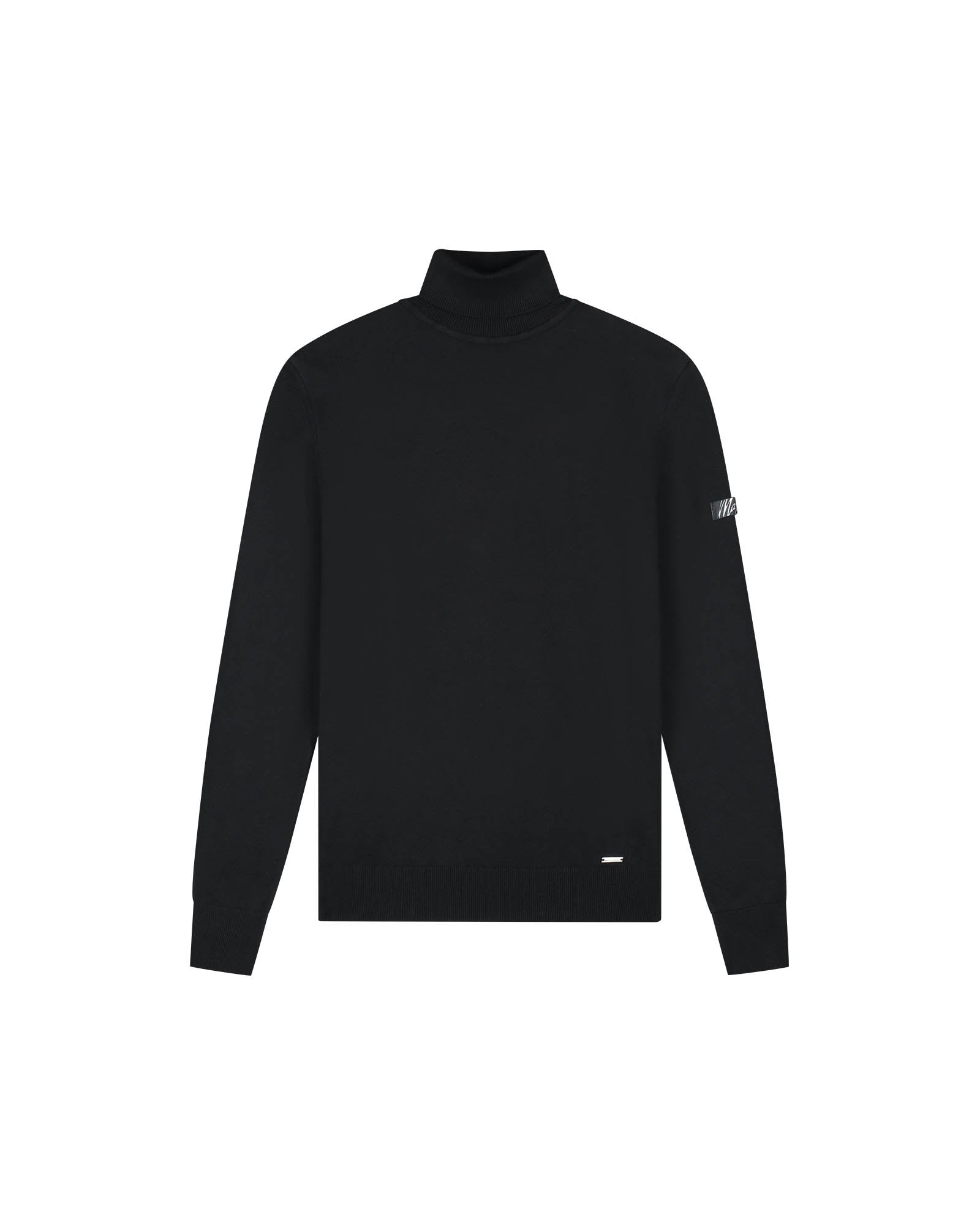 Malelions Men Knitted Turtleneck | Black
