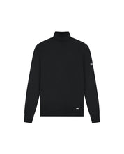 Malelions Men Knitted Turtleneck | Black