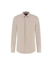 Malelions Men Stretch Shirt | Light Taupe