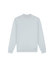 Malelions Men Knitted Mockneck Sweater | Ocean Grey