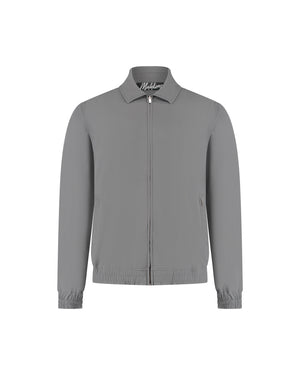 Malelions Men Technical Zip Jacket | Mulch Brown