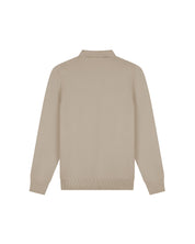 Malelions Men Knitted Longsleeve Polo | Sand