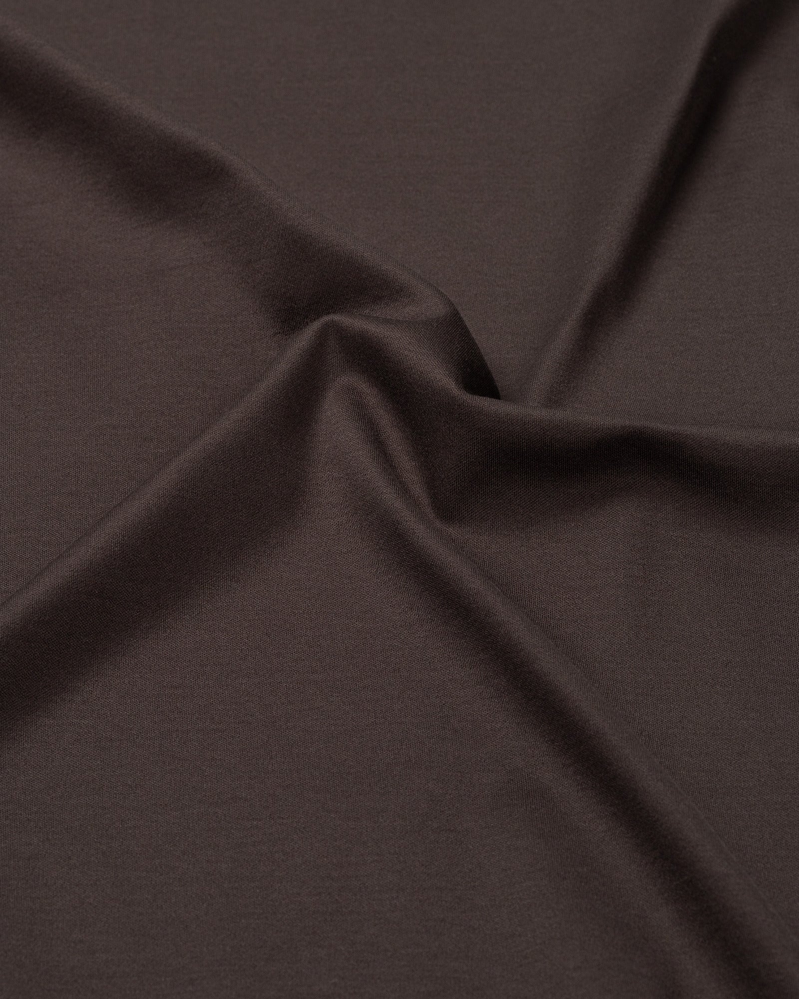 Malelions Premium Mercerized Cotton T-Shirt | Dark Brown