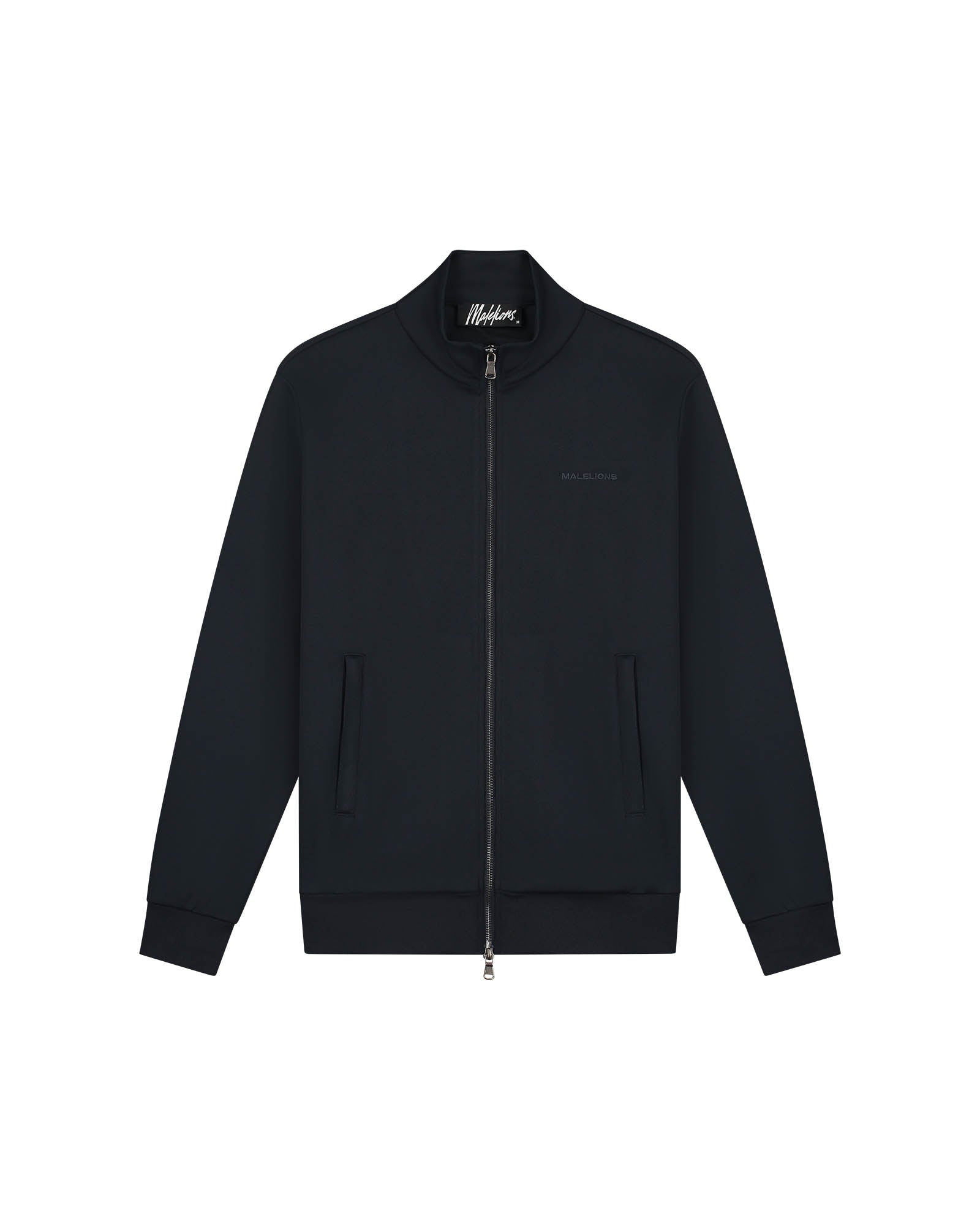 Malelions Men Pique Zip Vest | Navy