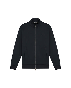 Malelions Men Pique Zip Vest | Navy
