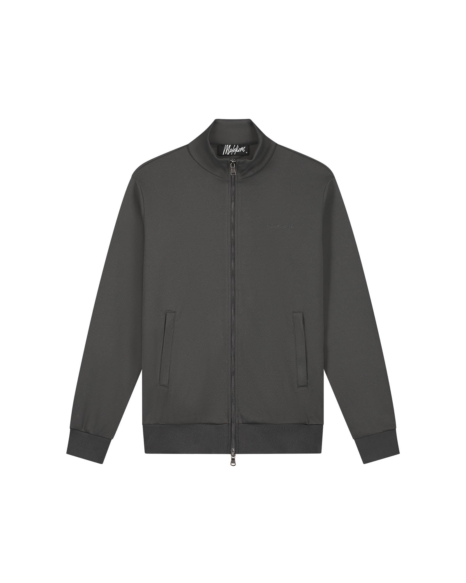 Malelions Men Pique Zip Vest | Mulch Brown