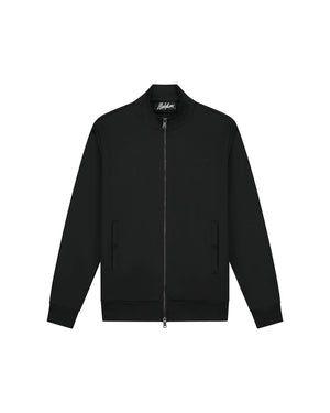 Malelions Men Pique Zip Vest | Black