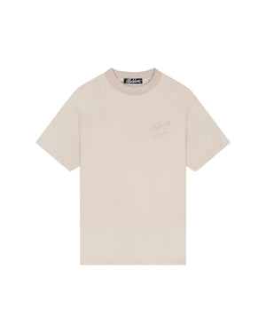 Malelions Men Achieving Dreams T-Shirt | Sand