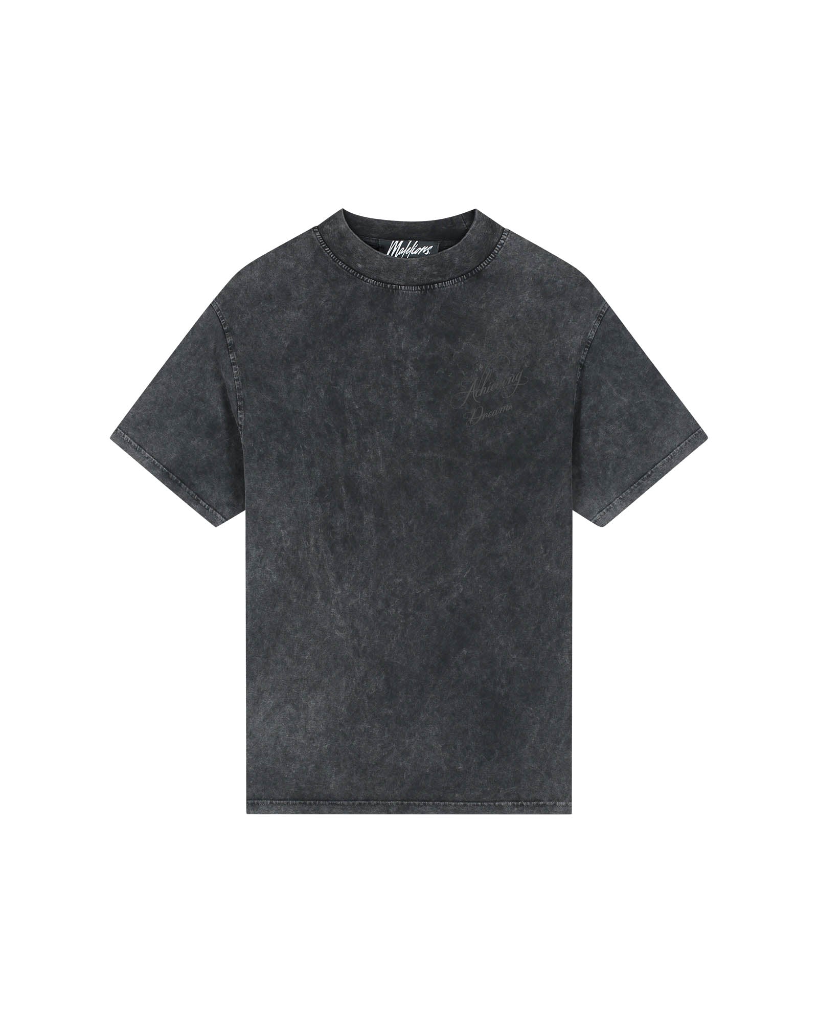 Malelions Men Achieving Dreams T-Shirt | Acid Wash
