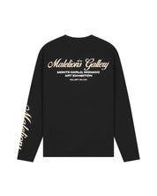 Malelions Men Gallery Longsleeve T-Shirt | Black