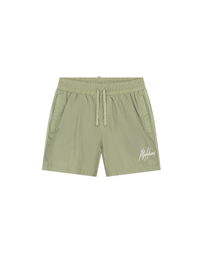  Malelions Men Atlanta Swim Shorts | Sage Green