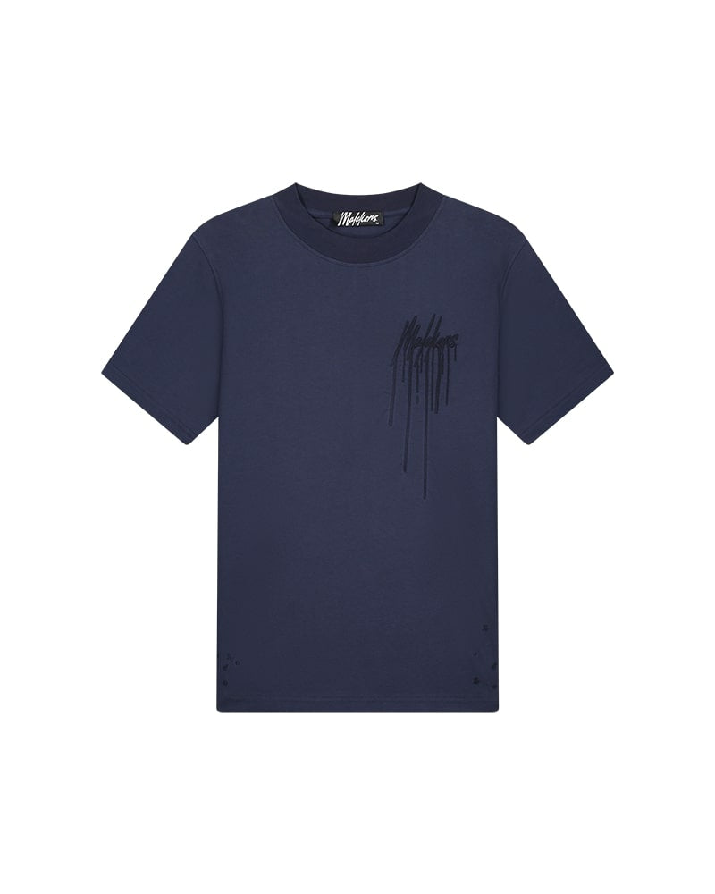  Malelions Men Painter T-Shirt | Navy