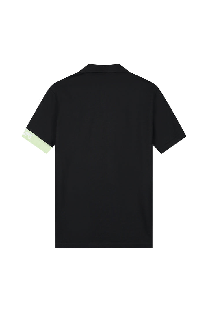 MM3-SS25-01_365_Malelions_Men_Captain_Polo_Black_Light_Green_Back.jpg
